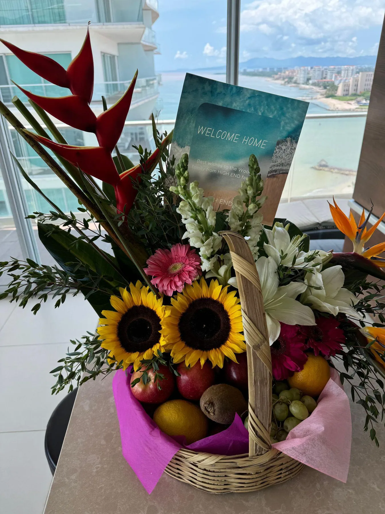 High End welcome touch — The details