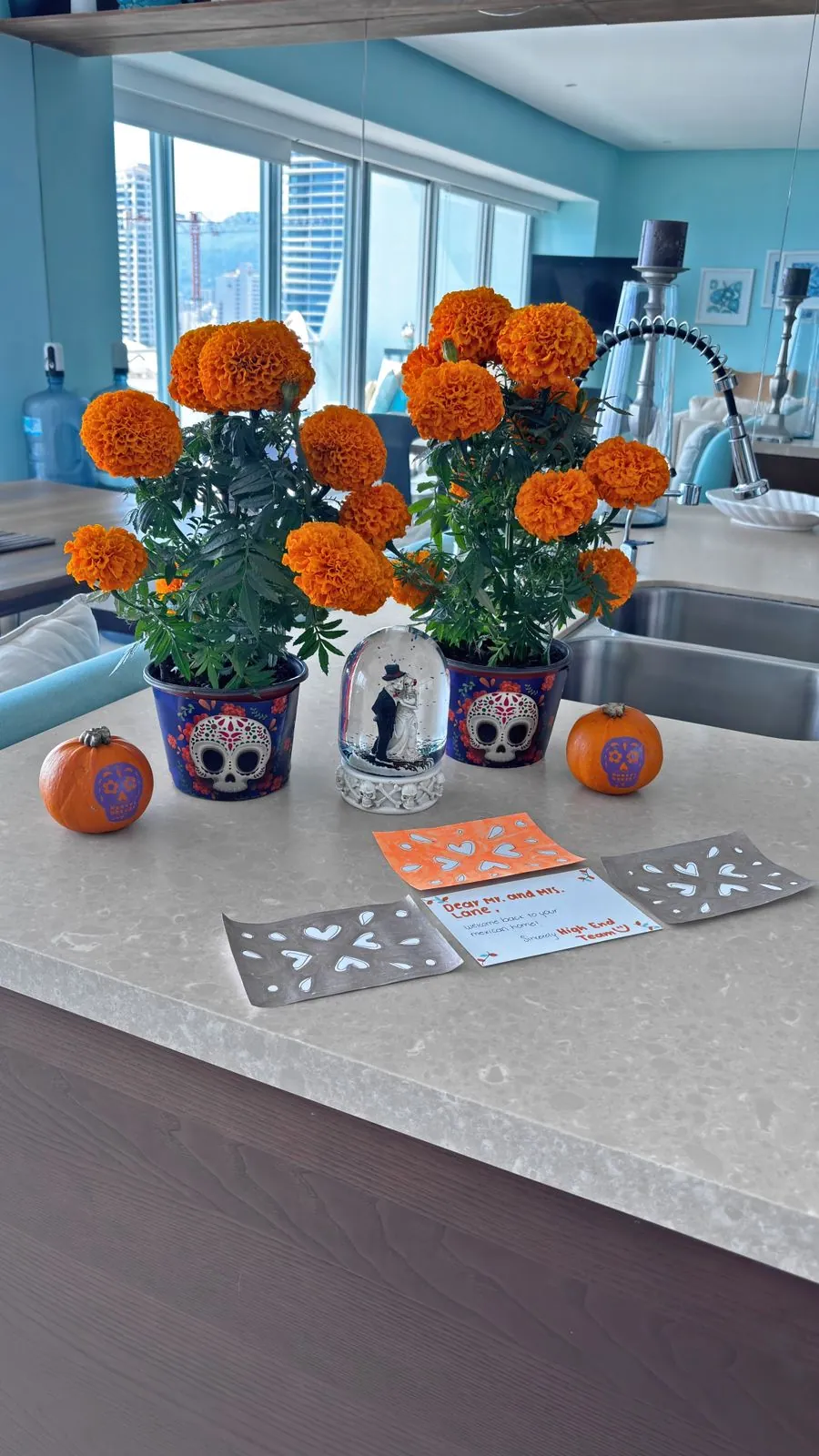 High End welcome touch — Where time stands still